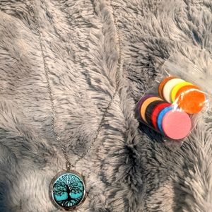 Yoga Diffuser Necklace